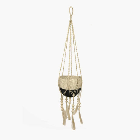 Plant Hanger | Braided Jute - Fiora (36"L) KORISSA