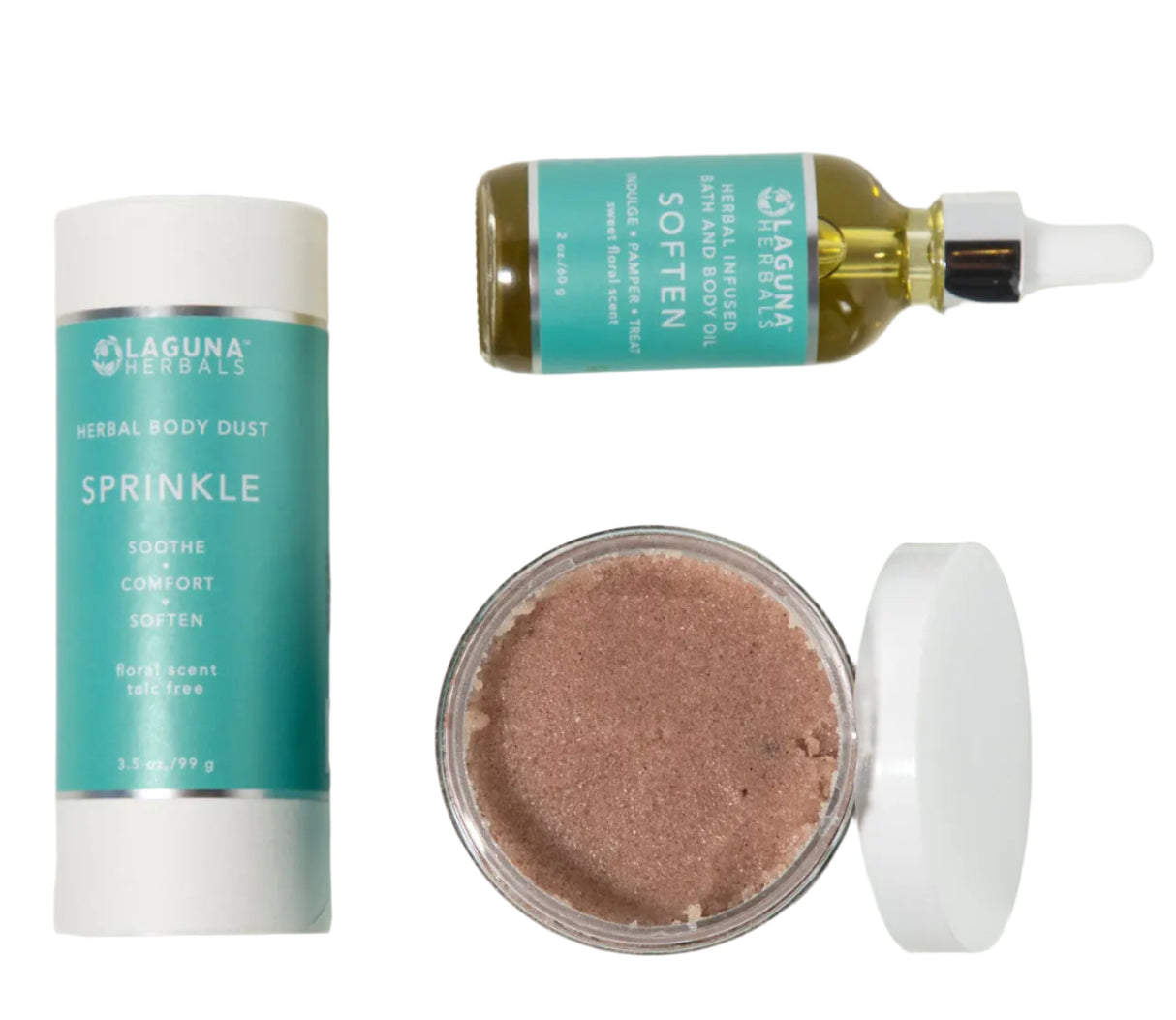 Rose Crushin' It Set | Organic Bath & Body Gift Set Laguna Herbals