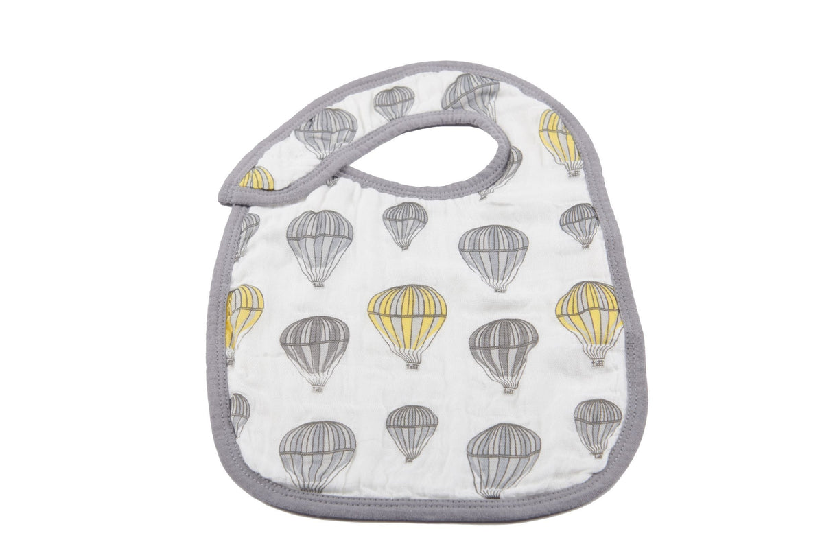 Traveler Bamboo Muslin Snap Bibs 3PK-1