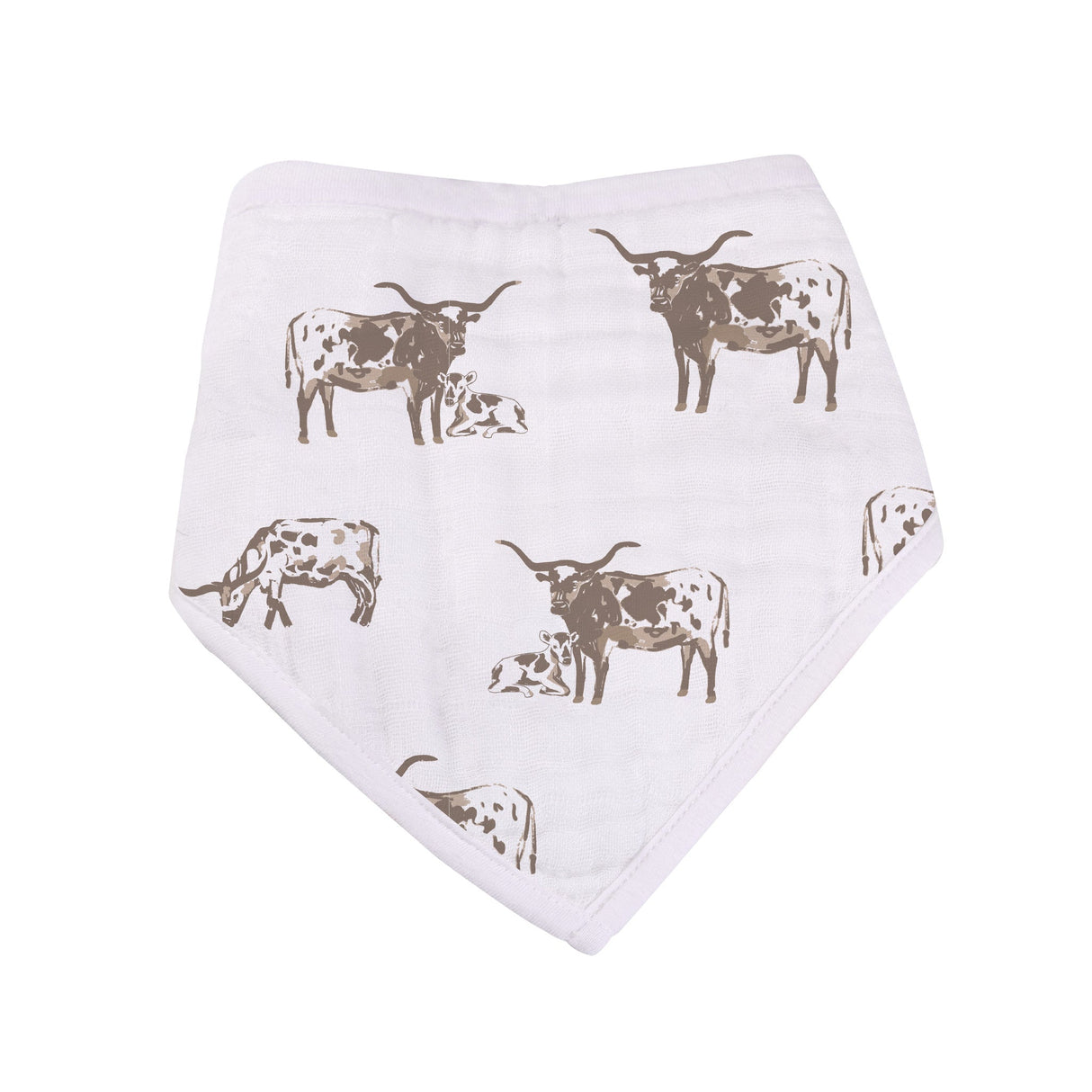 Bandana Bibs 3PK | Forever Cowboys & Cowgirls - Bamboo Muslin -2