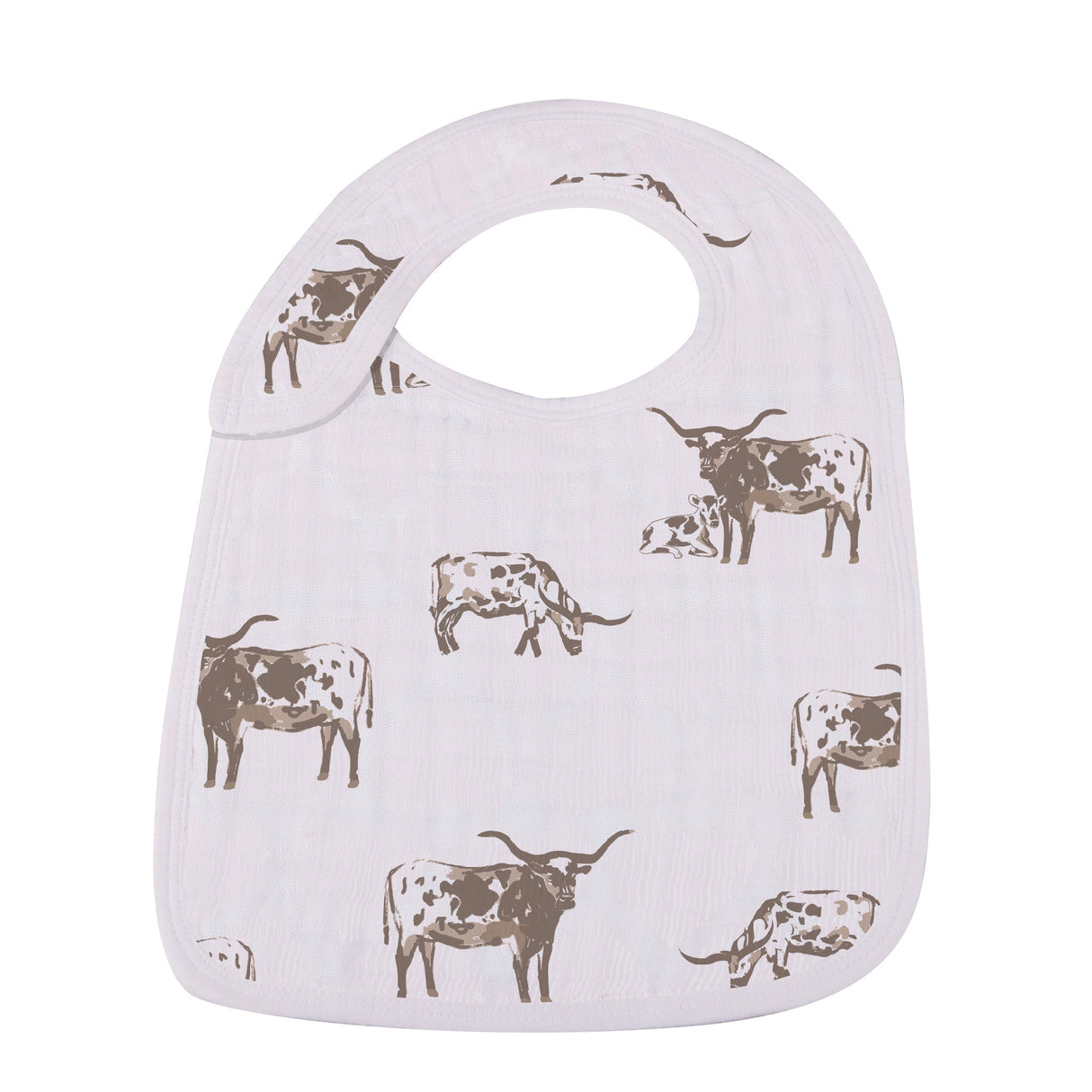 Snap Bibs 3PK | Forever Cowboys & Cowgirls - Bamboo Muslin -2