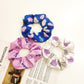 Recycled Scrunchie in White-1