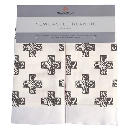 Security Blanket 2PK | Bamboo Fabric - Nordic Stamp Newcastle Classics