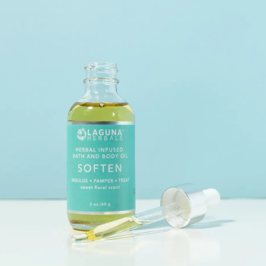 Soften | Organic Lavender Body Oil Laguna Herbals