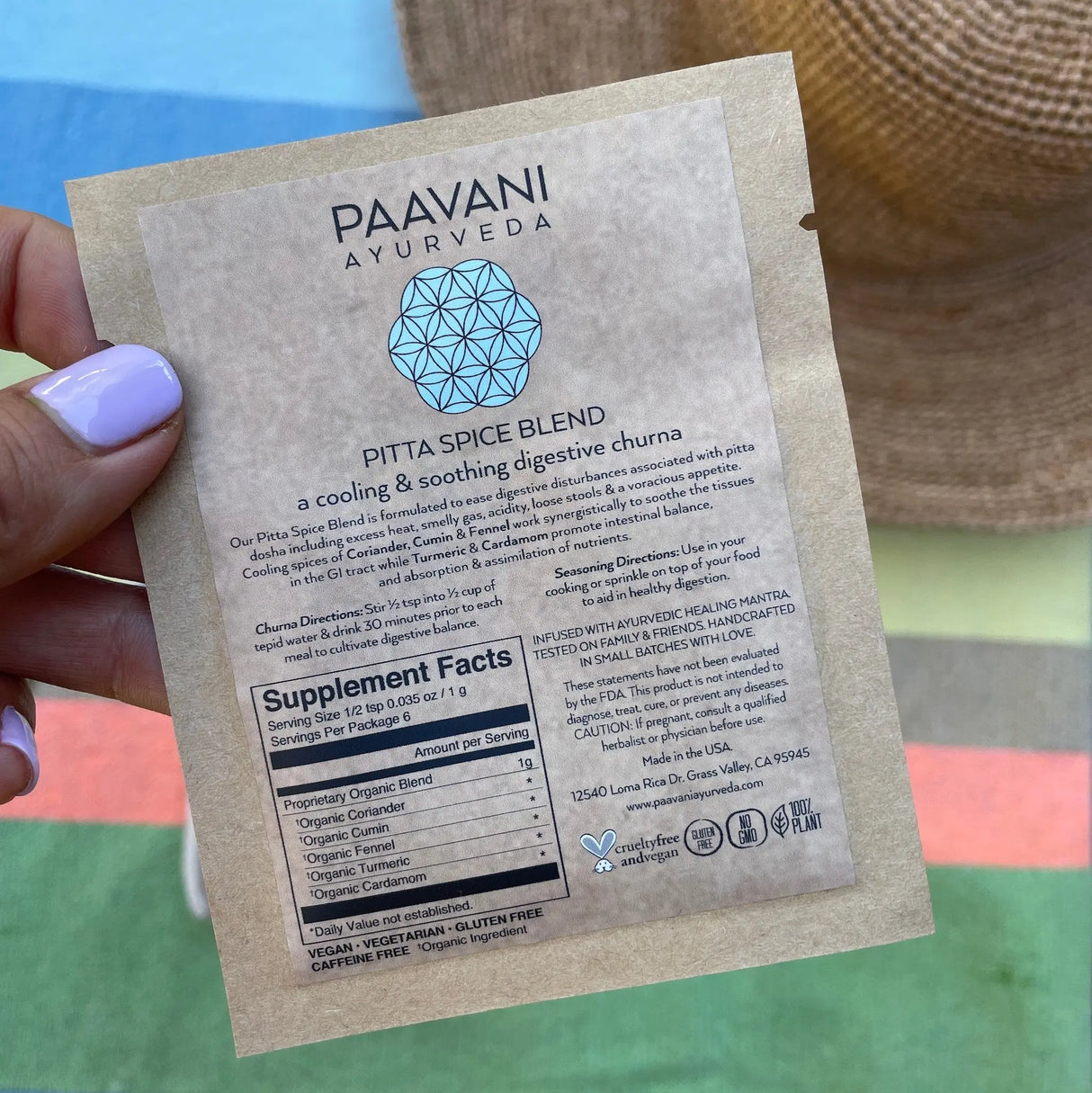 Summer Sampler Kit Paavani Ayurveda