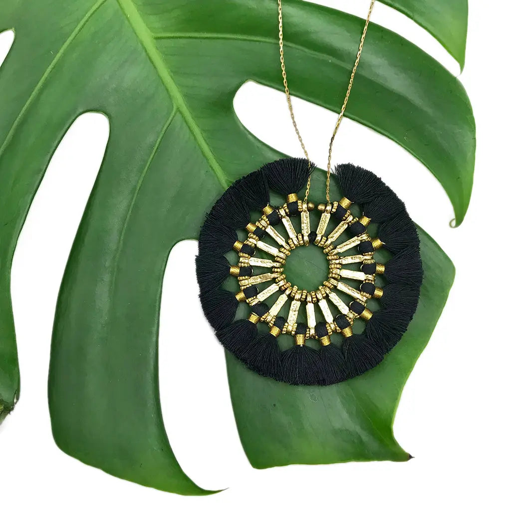 Tassel Halo Necklace India Women's Co-op