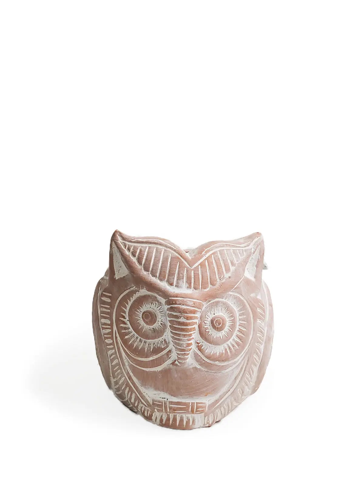 Terracotta Pot - Horned Owl KORISSA