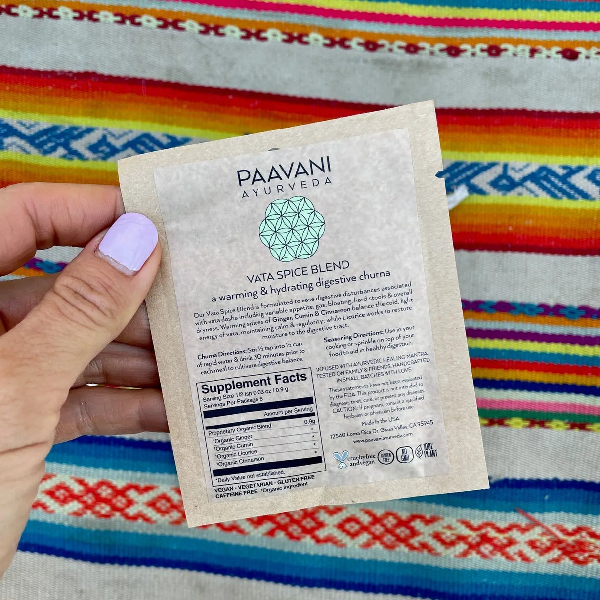 Vata Winter Sampler Kit | Ayurveda Paavani Ayurveda