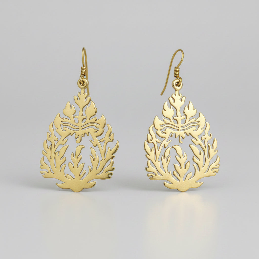 Khmer Temple Earrings-0