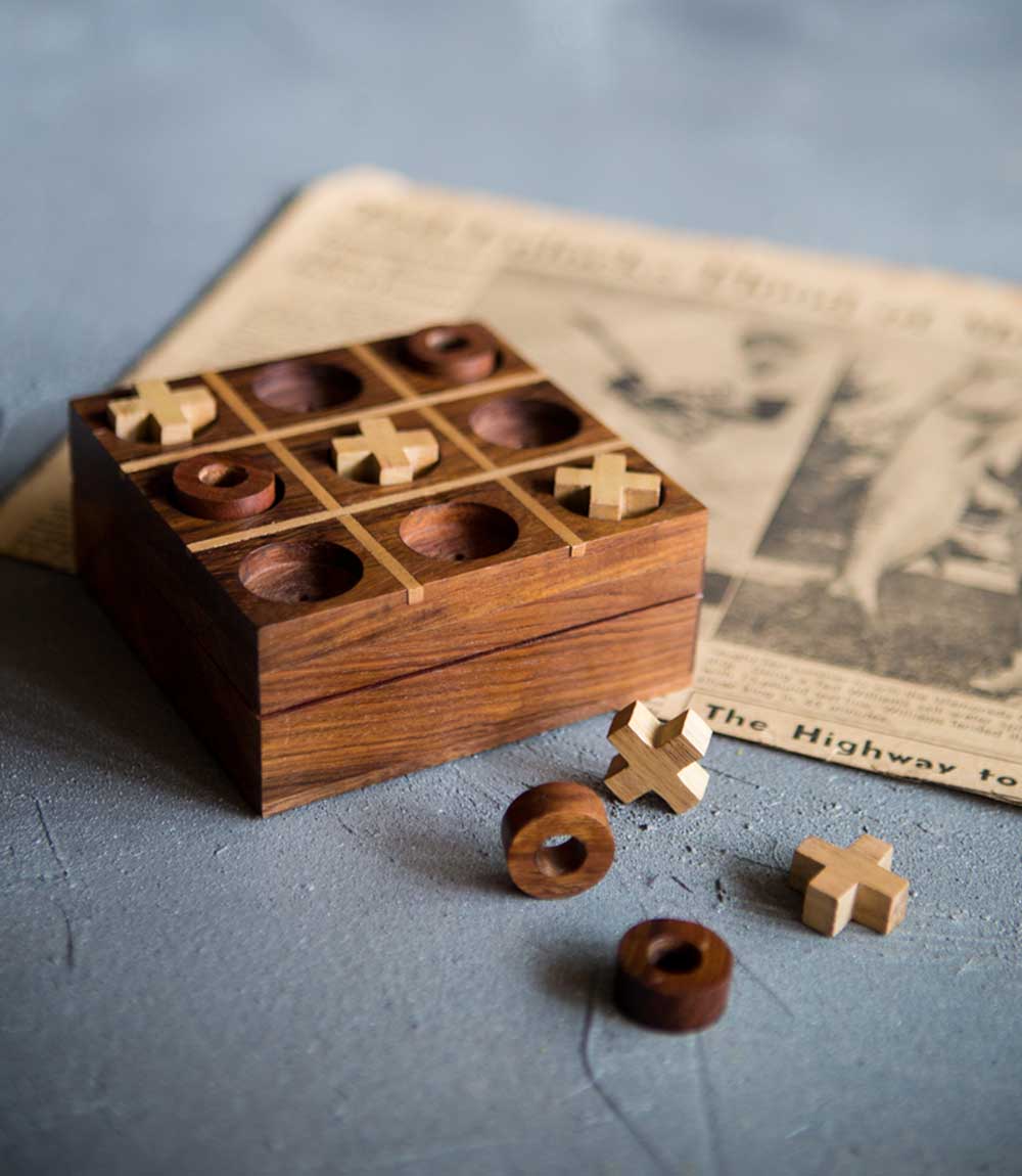 Handcrafted Wooden Games