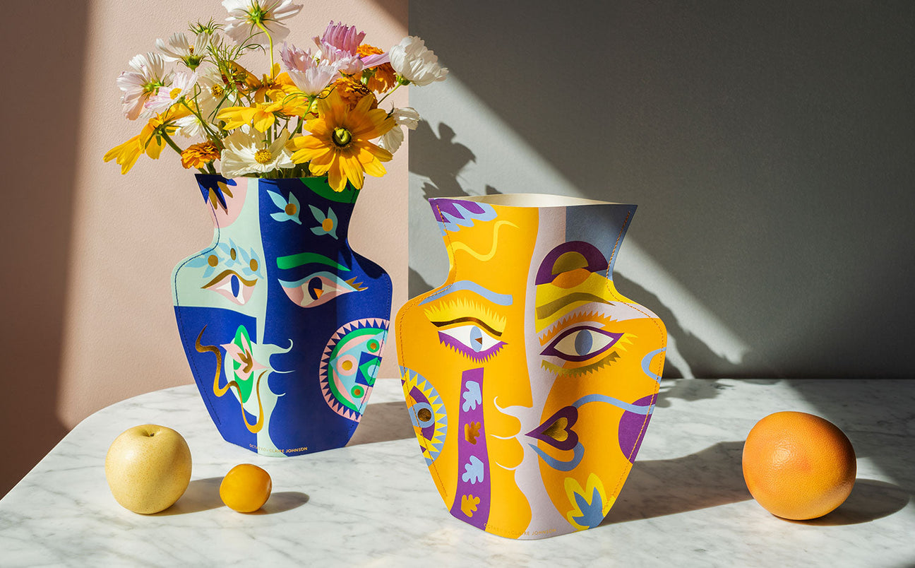 Paper Vases by Octaevo