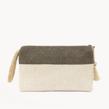 Block A Clutch - Brown