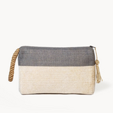 Block A Clutch - Gray