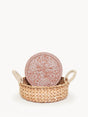 Bread Warmer & Basket - Garden Round-0