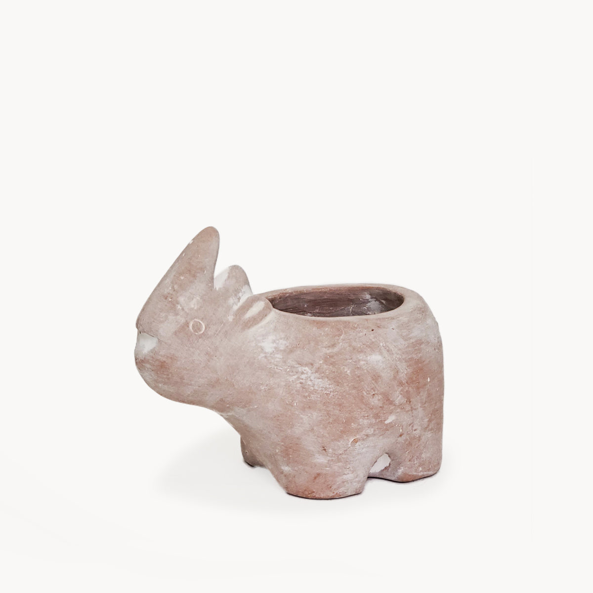 Terracotta Pot - Rhino