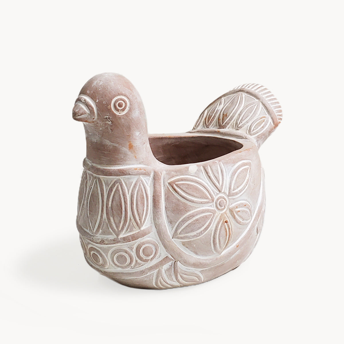 Terracotta Pot - Spotted Dove
