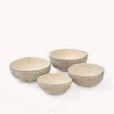 Amari  Round Bowl - Black (Set of 4)