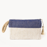 Block A Clutch - Blue