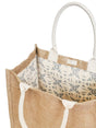 Gift & Market Tote Bag | Pompom (16”H x 15”W x 9"D)-3
