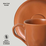 Coffee Cup & Saucer Set of 6
