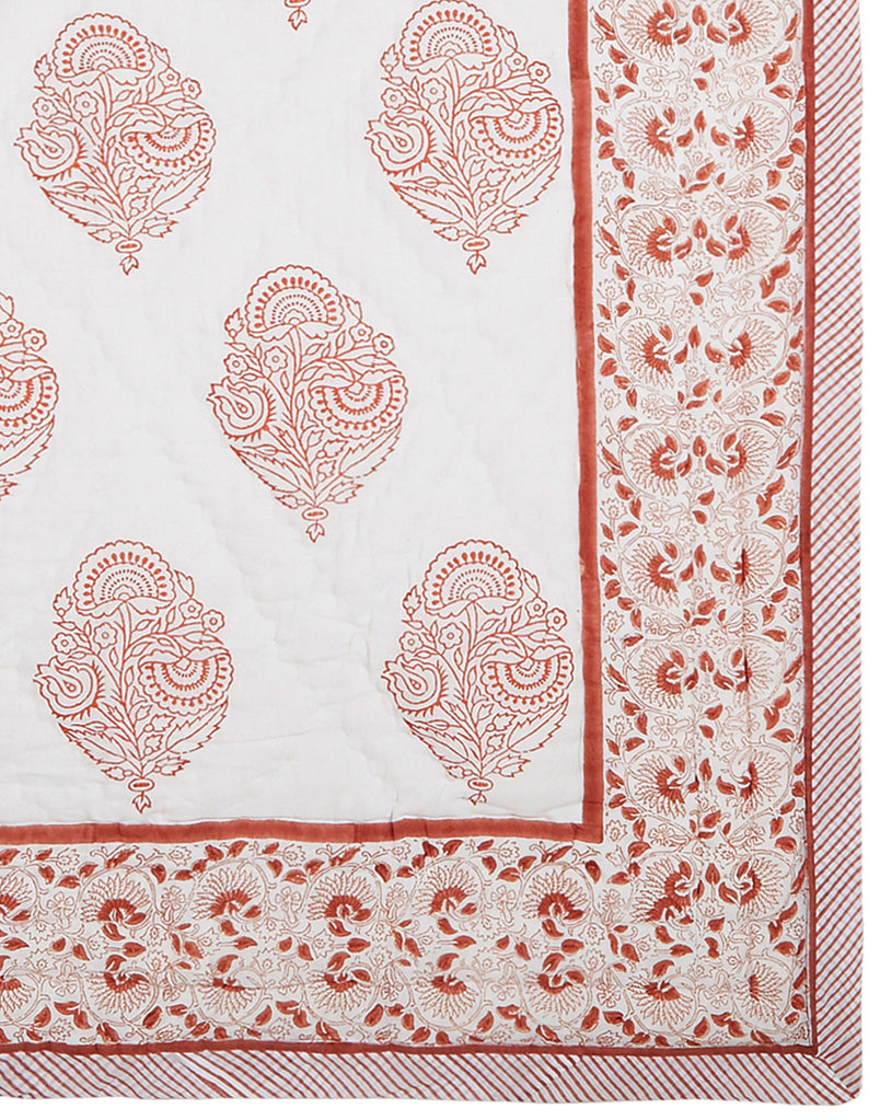 TWIN PINK CITY COTTON QUILT-0