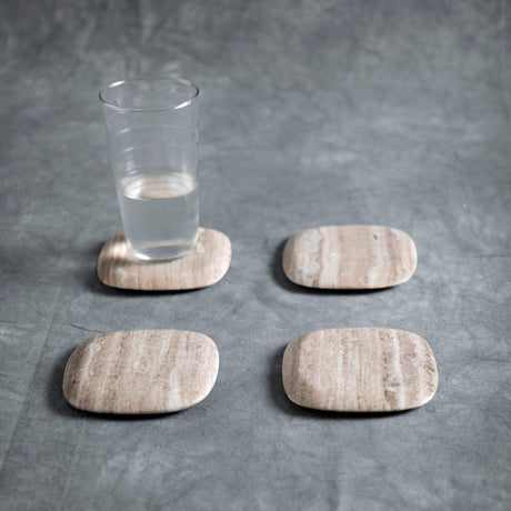 Granada Marble Coasters Set of 4 - Sumiye Co