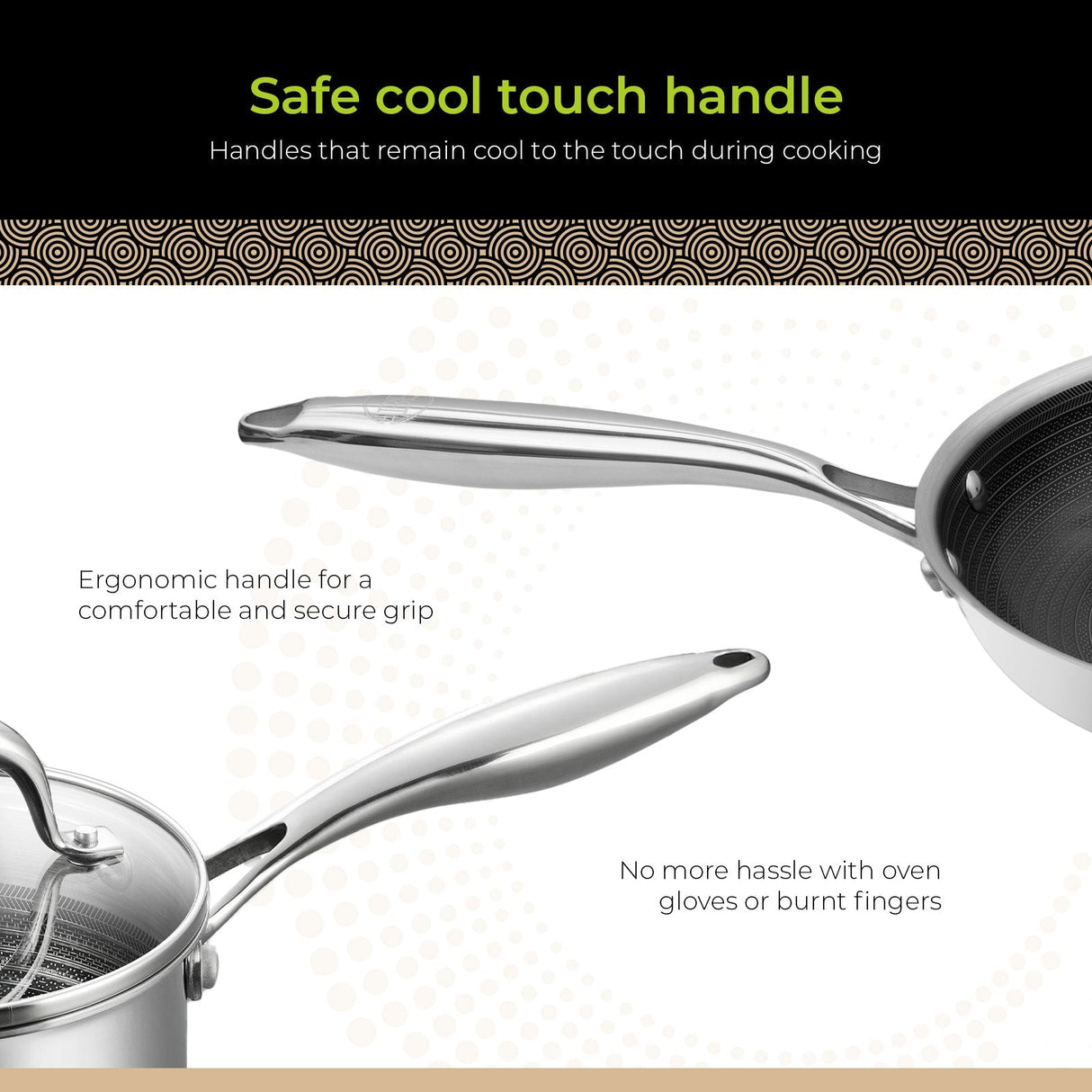 BE | LIVING CIRCLAD Series 12-Piece Cookware Set