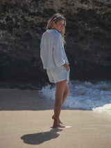 Echo Mini Shirt - Baby Blue - Sumiye Co