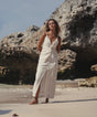 Celia Striped Dress - Natural - Sumiye Co
