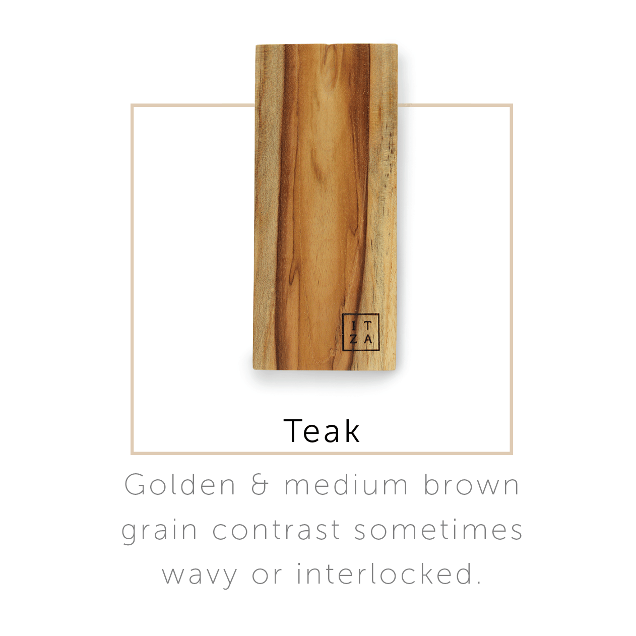 Itza Wood Utensil Holder - Thumbnail 2