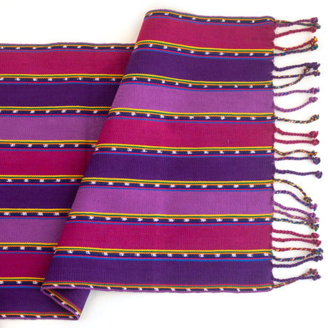 Purple Zunil Table Runner - Sumiye Co
