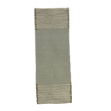 Jade & Jute (Travel) Yoga Rug Mat - Naturally Dyed Organic Cotton - Sumiye Co