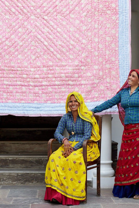 Mana Quilt (Reversible)| Artisanal Handmade Bedding Sets - Sumiye Co