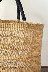 String Basket Tote - Natural