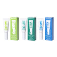 Zizia nail care products including cream tubes and boxes on a white background