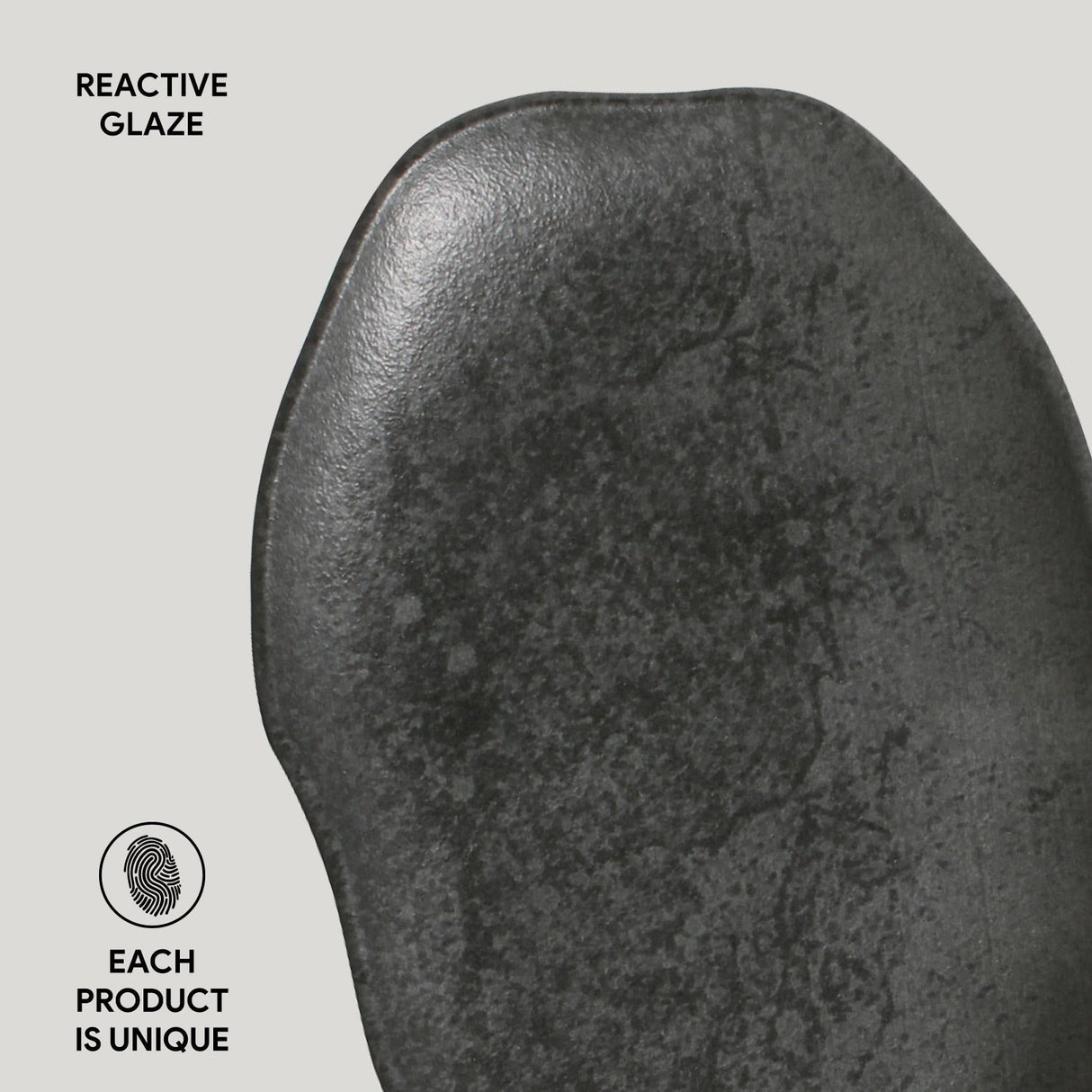 Shallow Bio Oval Platter Medium Set of 4