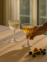 Kira Stemware Coupes - Set of 2