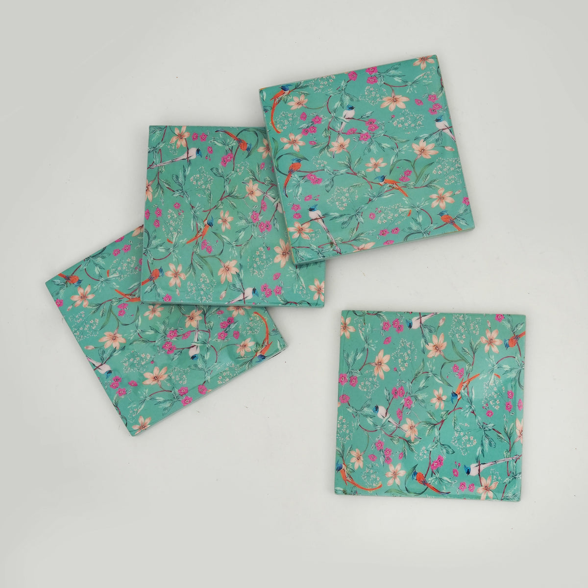 Aqua Flora Coasters