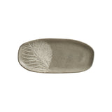 Shallow Organic Oval Platter Small Set of 4