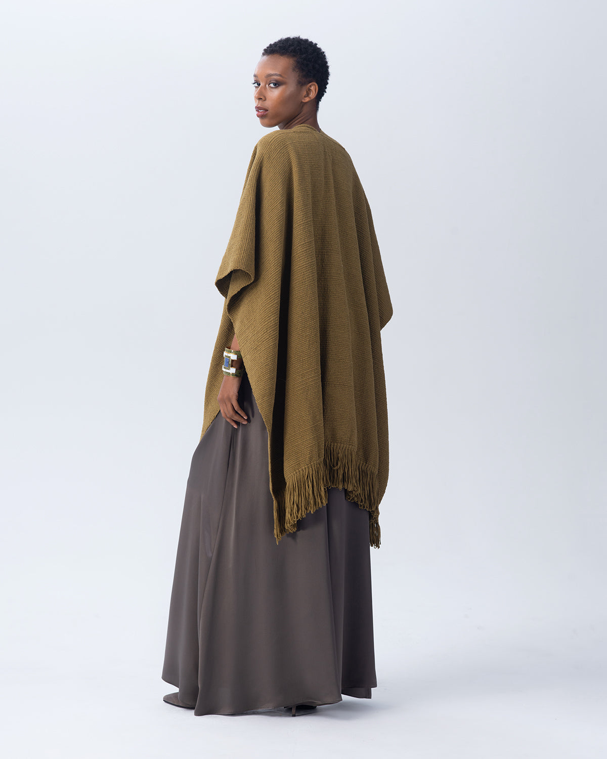 Cotton Duna Fringe Duster - Sumiye Co
