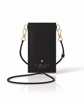 Cancun Black Plant Based Phone & Card Crossbody (Pre-Order For delivery 20th April 2026)-0