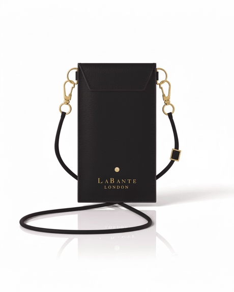 Cancun Black Plant Based Phone & Card Crossbody (Pre-Order For delivery 20th April 2026)-0