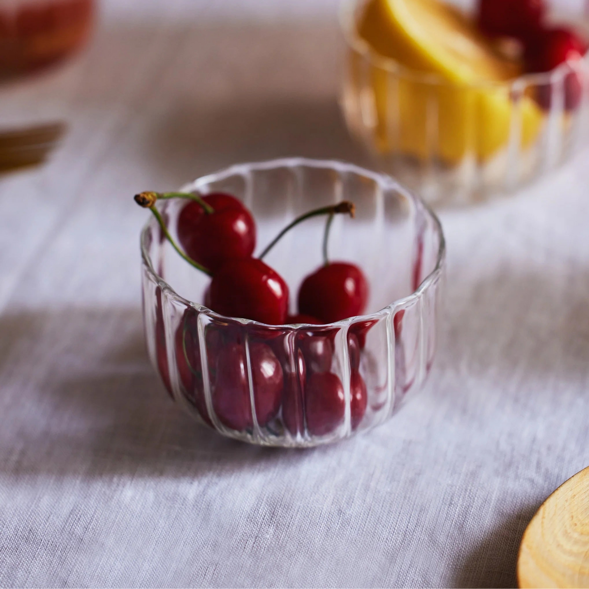 Kira Borosilicate Glass Bowls - Set of 2