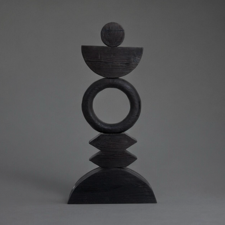 Arco Wood Sculpture | Artisan Made - Sumiye Co