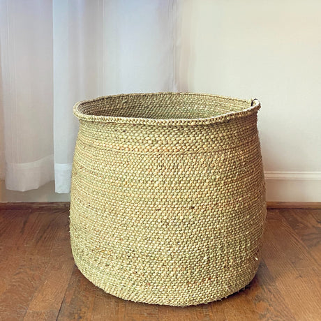 Iringa Basket - Natural  | Woven Milulu Grass - Africa - Sumiye Co