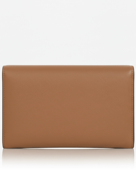 Aspen Brown Plant-Based Leather Travel Wallet ( Available for Pre-order 9th April Delivery)-1