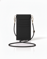 Cancun Black Plant Based Phone & Card Crossbody (Pre-Order For delivery 20th April 2026)-1
