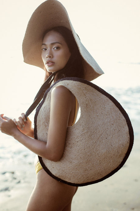 Halo Jute Straw Bag - Sumiye Co