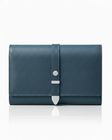 Aspen Navy Blue Plant-Based Leather Travel Wallet ( Available for Pre-order 9th April Delivery)-0