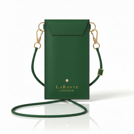 Cancun Green Plant Based Phone & Card Crossbody - Sumiye Co